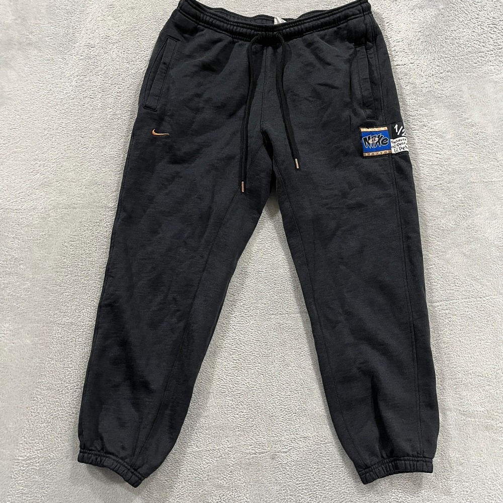 Nike sweatpants Black Large Lil' Penny Premium Basketball Gym Workout Y2K DA6755